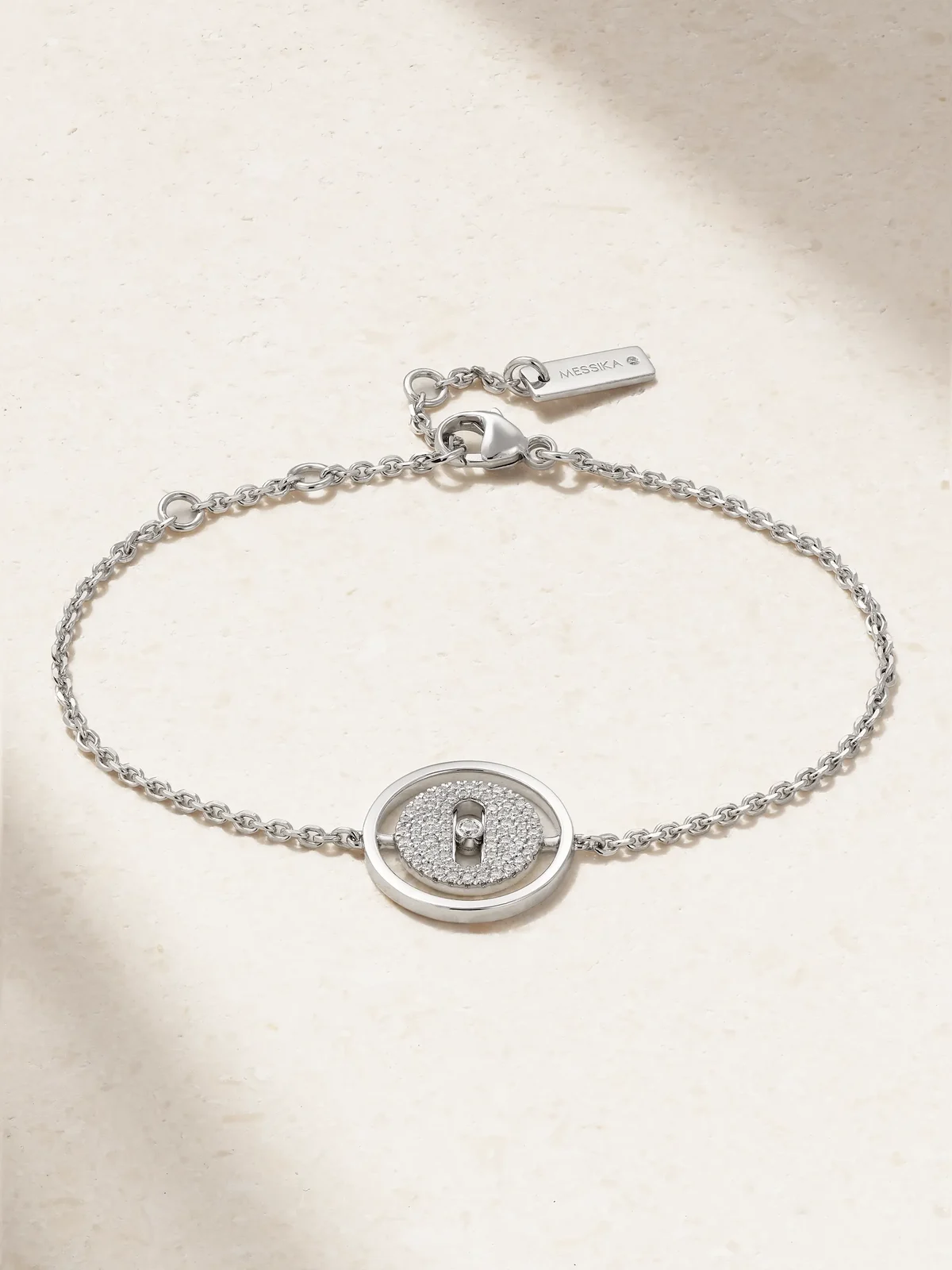 Lucky Move 18-karat White Gold Diamond Bracelet Lucky Move 18-karat White Gold Diamond Bracelet