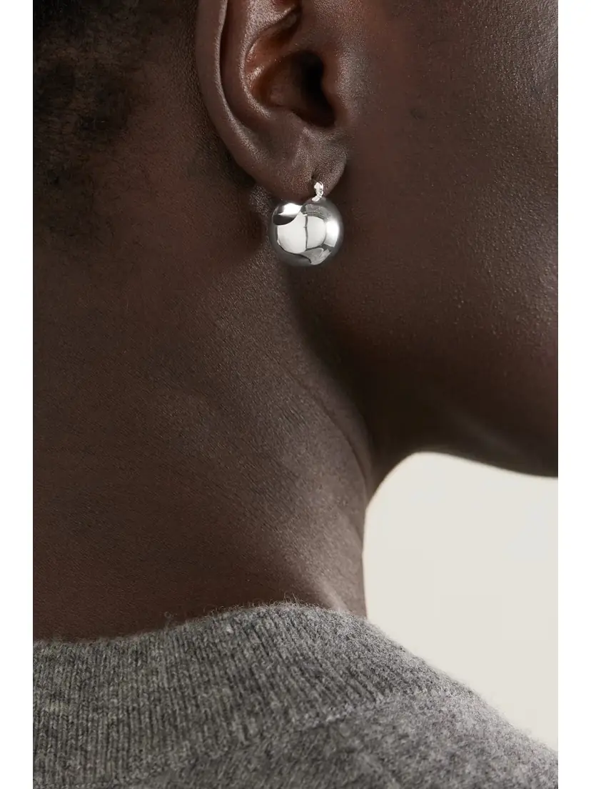 LIÉ STUDIO The Ingrid Silver Earrings | Thumbnail 2 LIÉ STUDIO The Ingrid Silver Earrings | Thumbnail 2