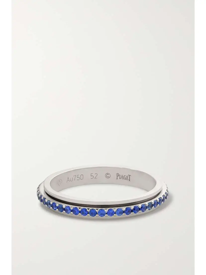 Piaget Possession 18-karat White Gold, Sapphire And Diamond Ring | Thumbnail 4 Piaget Possession 18-karat White Gold, Sapphire And Diamond Ring | Thumbnail 4