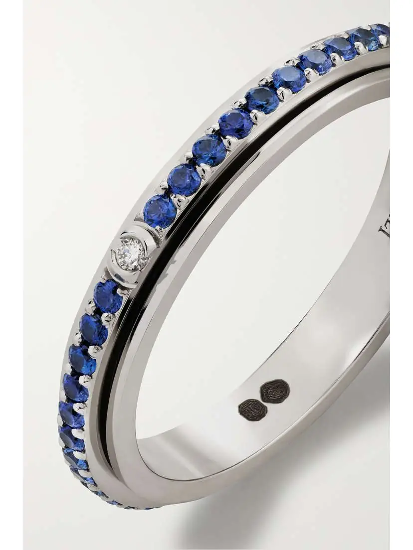 Piaget Possession 18-karat White Gold, Sapphire And Diamond Ring | Thumbnail 5 Piaget Possession 18-karat White Gold, Sapphire And Diamond Ring | Thumbnail 5