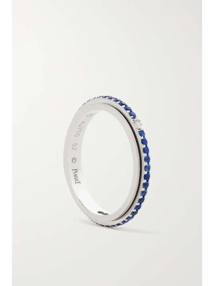 Piaget Possession 18-karat White Gold, Sapphire And Diamond Ring | Thumbnail 6 Piaget Possession 18-karat White Gold, Sapphire And Diamond Ring | Thumbnail 6