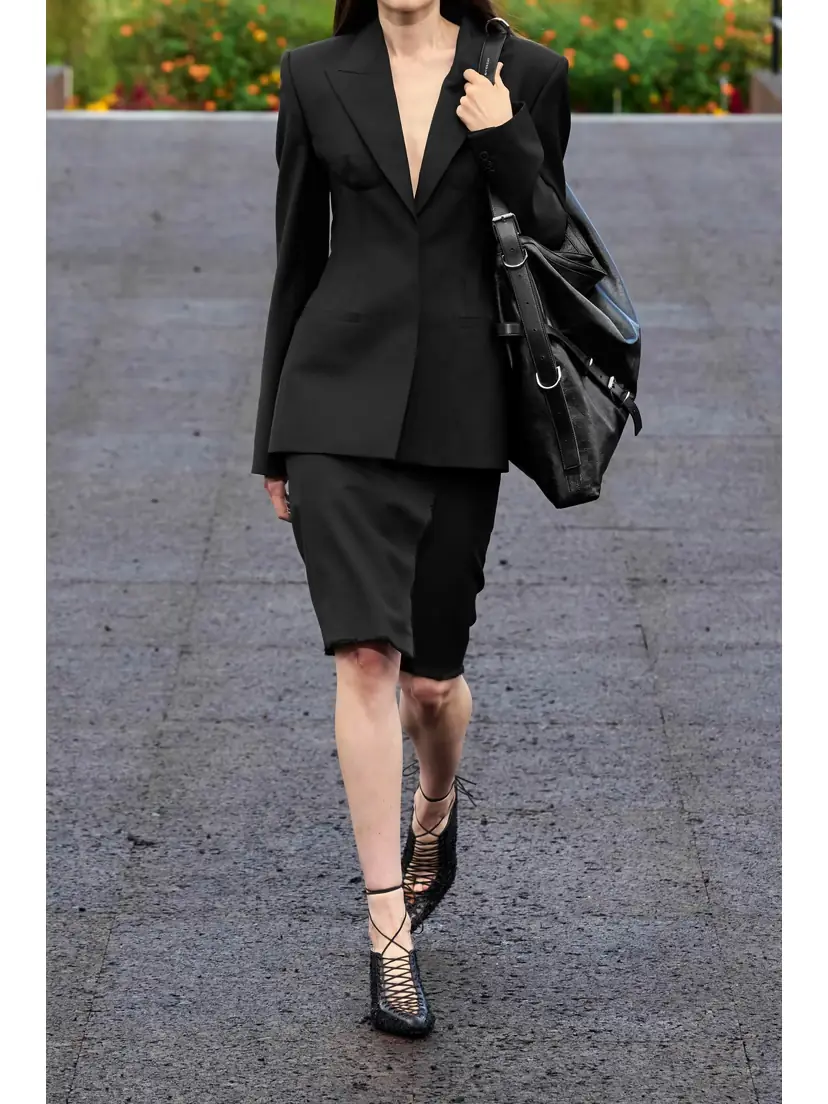 Givenchy Wool And Mohair-blend Blazer | Thumbnail 4 Givenchy Wool And Mohair-blend Blazer | Thumbnail 4
