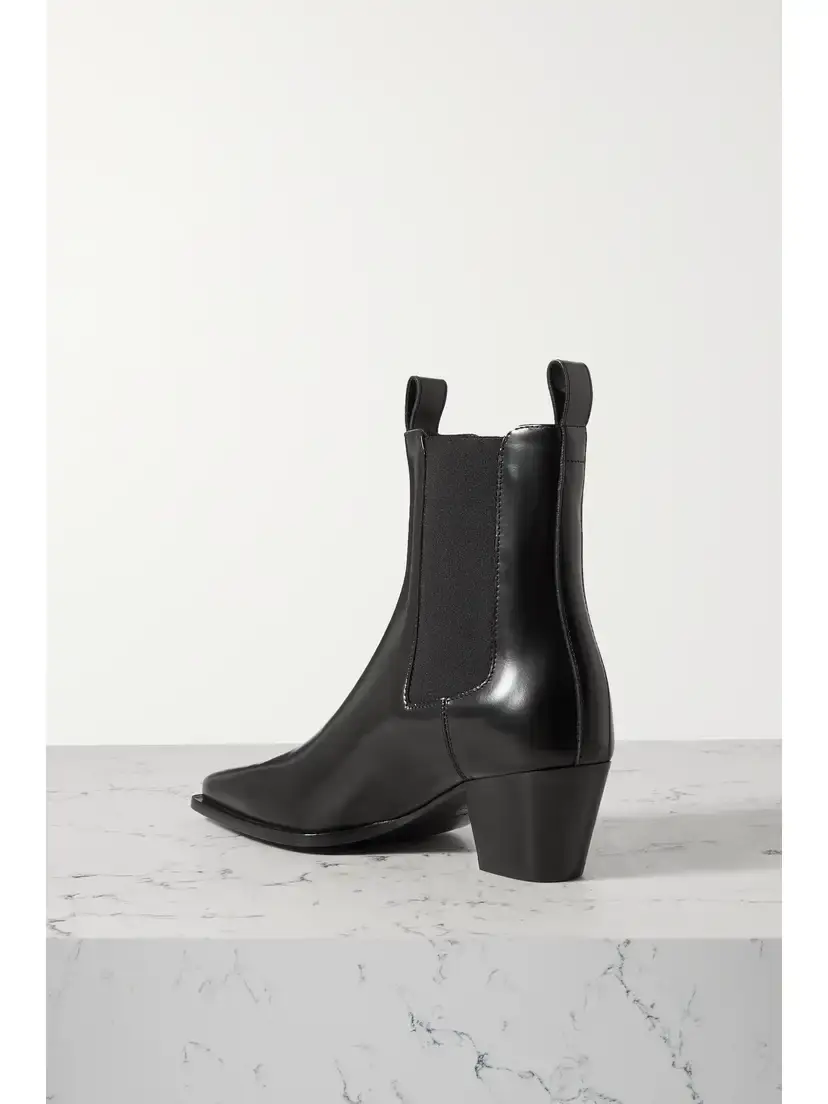 TOTEME + Net Sustain The City Leather Ankle Boots | Thumbnail 3