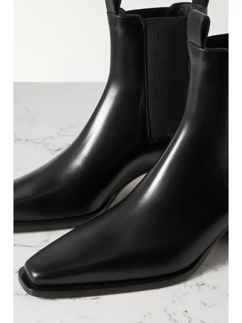 TOTEME + Net Sustain The City Leather Ankle Boots | Thumbnail 4