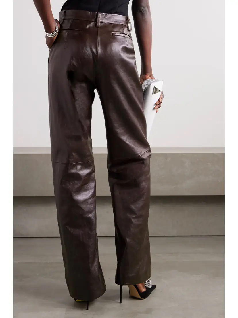 Magda Butrym Leather Wide-leg Pants | Thumbnail 3