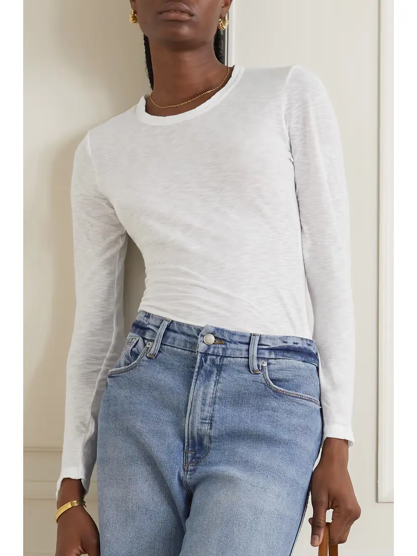 James Perse Slub Cotton Top | Thumbnail 3 James Perse Slub Cotton Top | Thumbnail 3