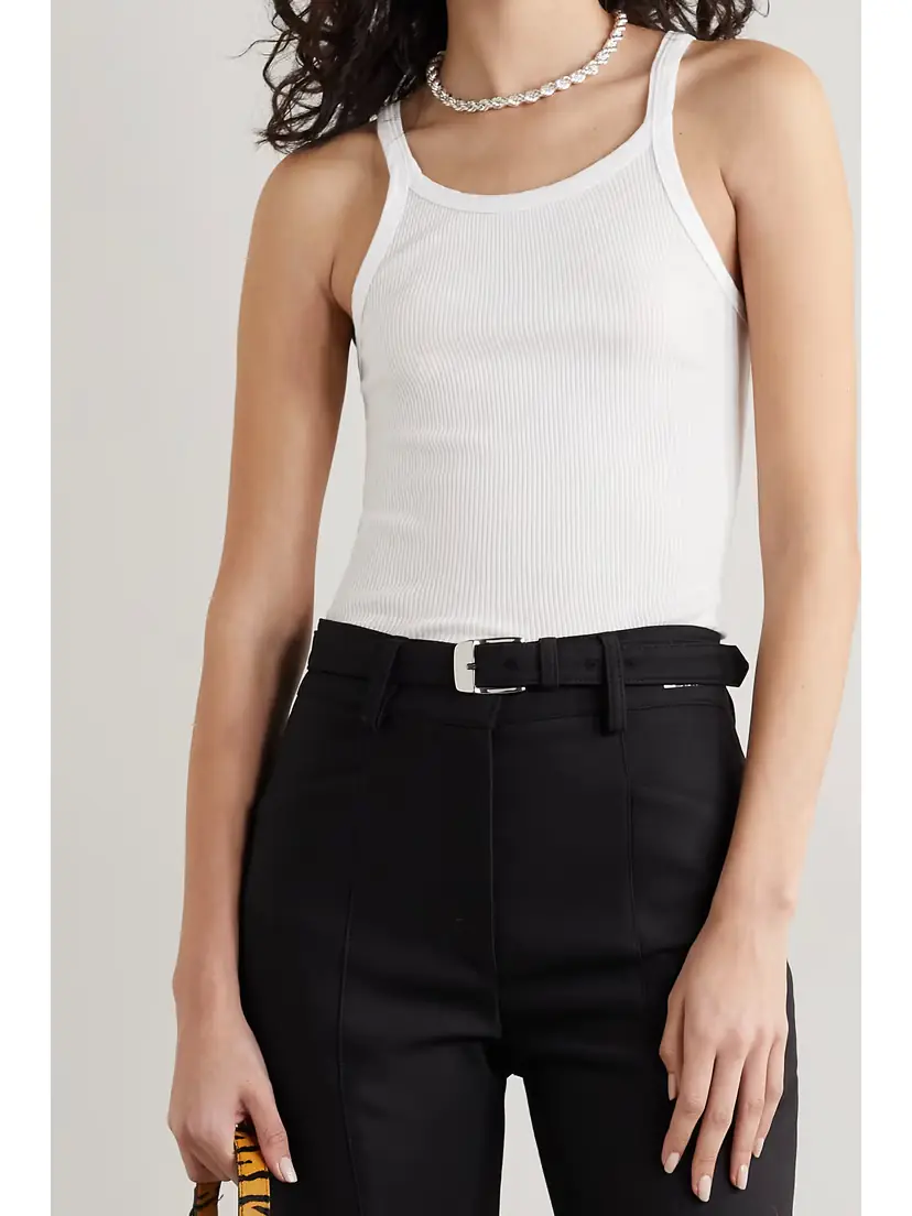 RE/DONE Ribbed Cotton-jersey Tank | Thumbnail 3
