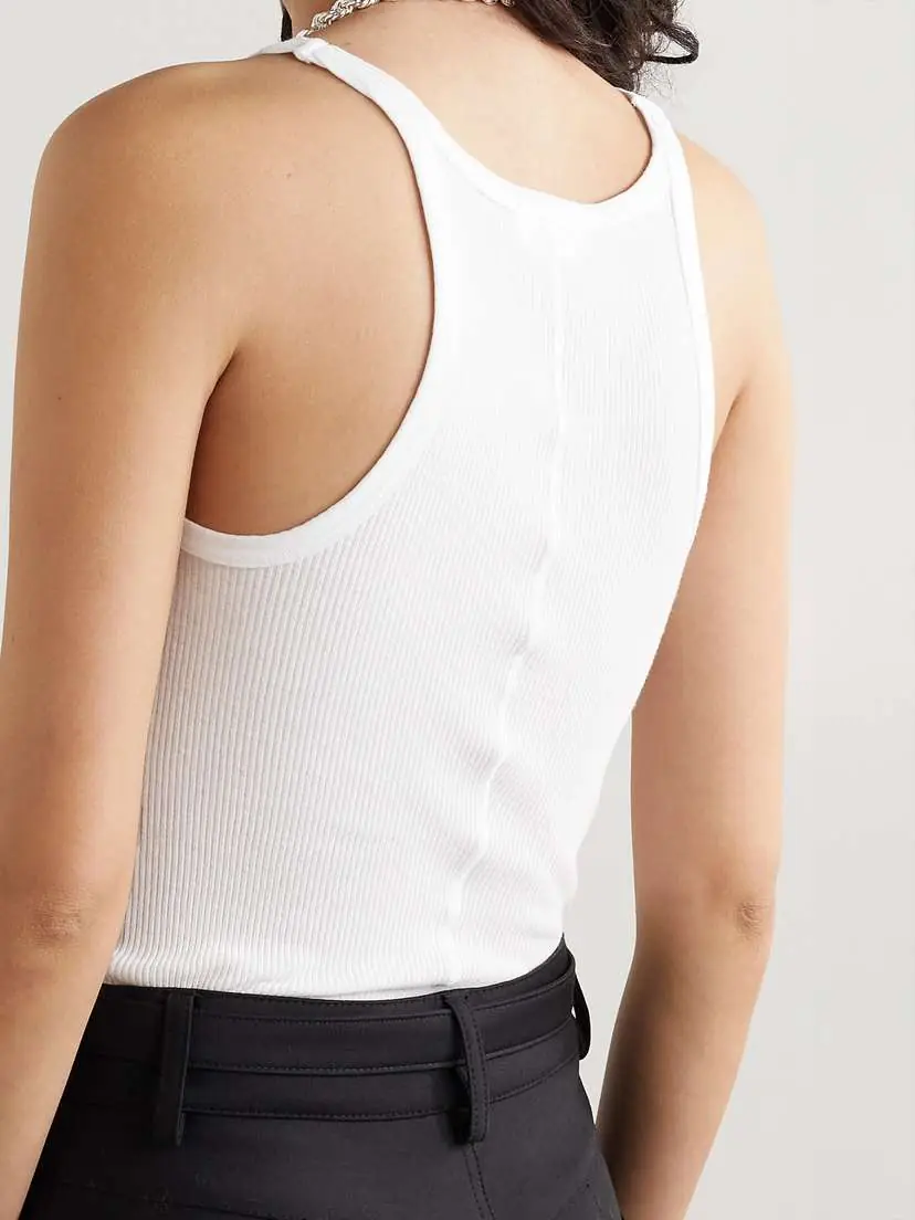 RE/DONE Ribbed Cotton-jersey Tank | Thumbnail 4