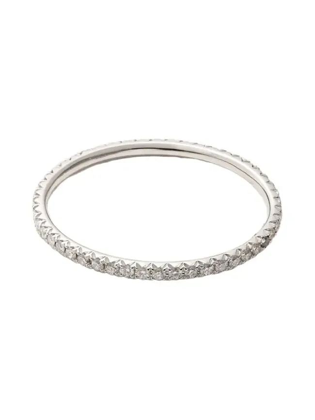 18-karat White Gold Diamond Eternity Ring