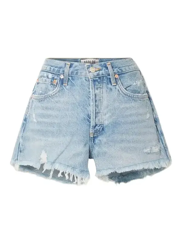 AGOLDE Parker Vintage Cutoff Organic Denim Shorts