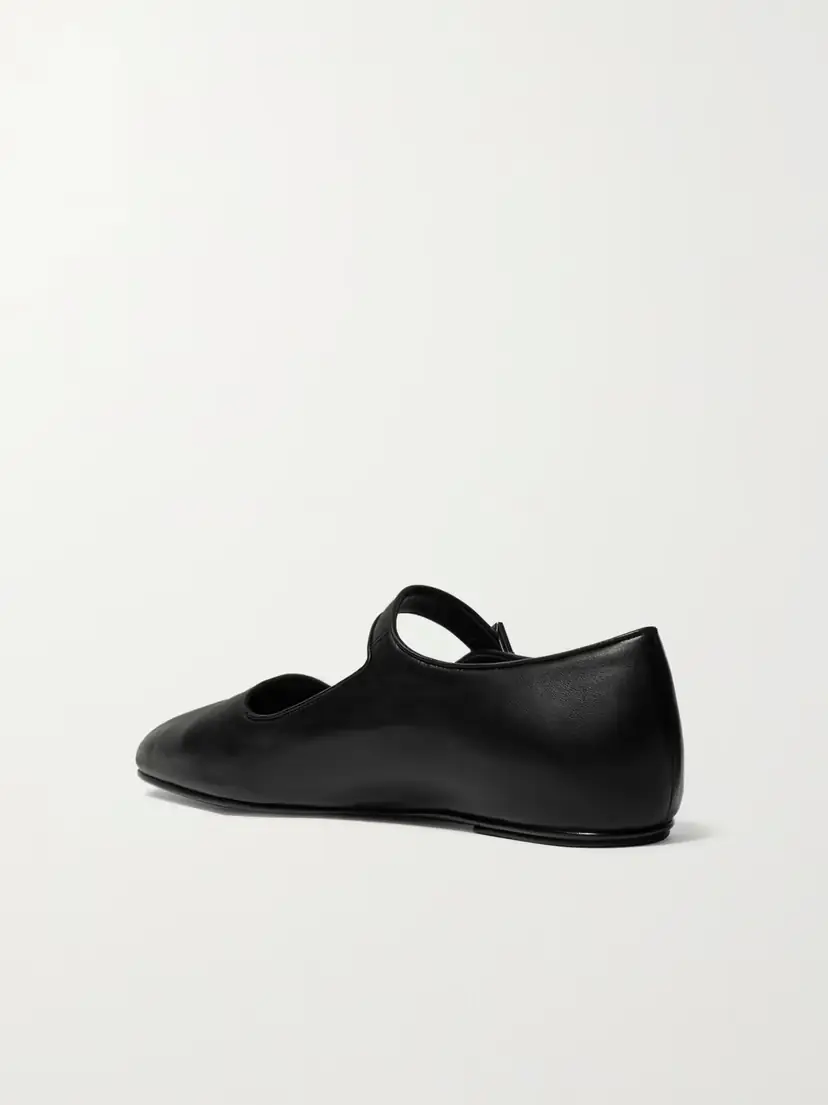 The Row Ava Leather Mary Jane Ballet Flats | Thumbnail 3 The Row Ava Leather Mary Jane Ballet Flats | Thumbnail 3
