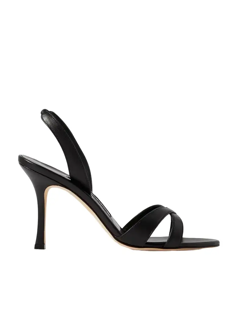 Callasli 90 Leather Slingback Sandals