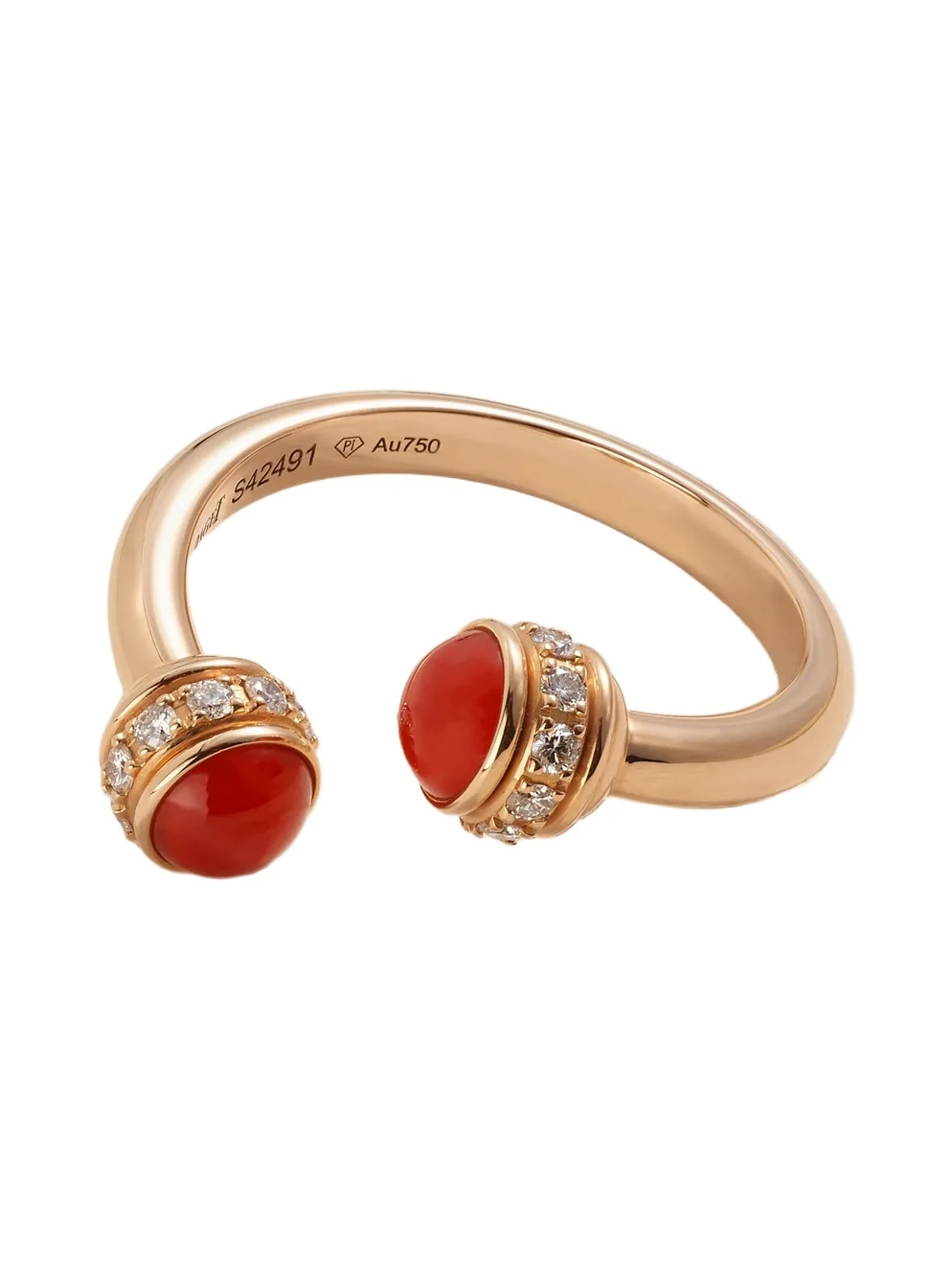 Possession 18-karat Rose Gold, Carnelian And Diamond Ring Possession 18-karat Rose Gold, Carnelian And Diamond Ring