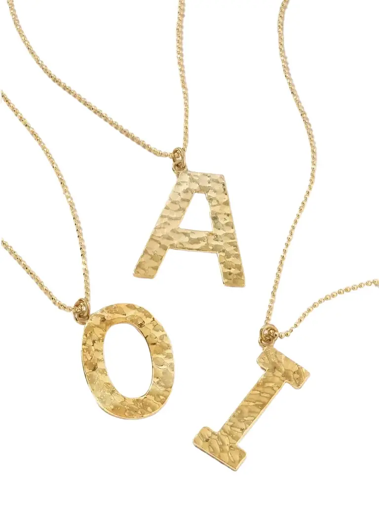 Jennifer Meyer Initial 18-karat Gold Necklace | Image 1 Jennifer Meyer Initial 18-karat Gold Necklace | Image 1