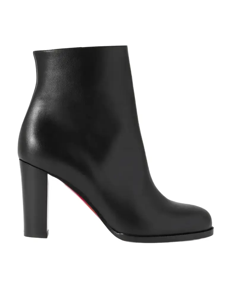 Christian Louboutin Adox 85 Leather Ankle Boots | Image 1 Christian Louboutin Adox 85 Leather Ankle Boots | Image 1