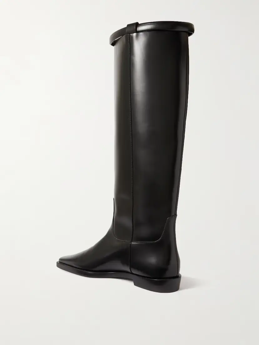 TOTEME + Net Sustain The Riding Leather Knee Boots | Thumbnail 3 TOTEME + Net Sustain The Riding Leather Knee Boots | Thumbnail 3