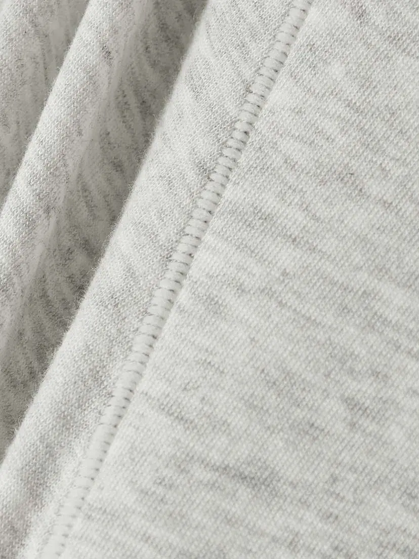 Skims Boyfriend Stretch-modal And Cotton-blend Jersey Boxer Shorts - Light Heather Grey | Thumbnail 4