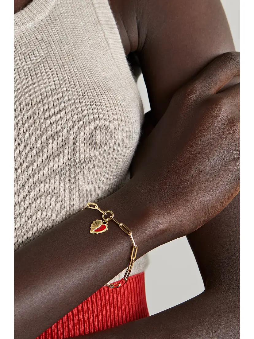 Foundrae Reflection 18-karat Gold Enamel Bracelet | Thumbnail 2 Foundrae Reflection 18-karat Gold Enamel Bracelet | Thumbnail 2