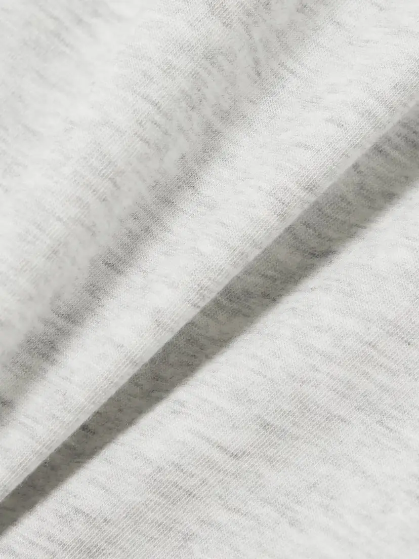 Skims Boyfriend Stretch-modal And Cotton-blend Jersey T-shirt - Light Heather Grey | Thumbnail 5 Skims Boyfriend Stretch-modal And Cotton-blend Jersey T-shirt - Light Heather Grey | Thumbnail 5