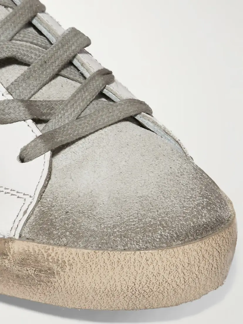 Golden Goose Superstar Distressed Leopard-print Calf Hair, Leather And Suede Sneakers - Animal print | Thumbnail 4 Golden Goose Superstar Distressed Leopard-print Calf Hair, Leather And Suede Sneakers - Animal print | Thumbnail 4