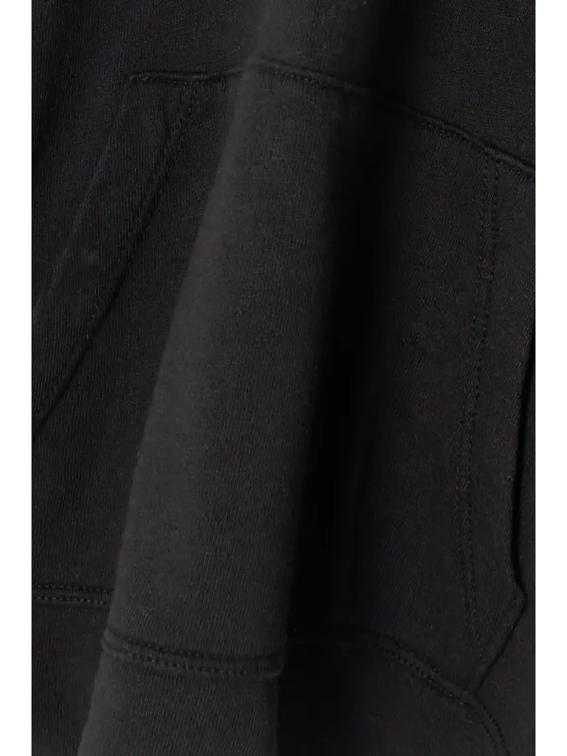 James Perse Cropped Cotton-jersey Hoodie | Thumbnail 5 James Perse Cropped Cotton-jersey Hoodie | Thumbnail 5