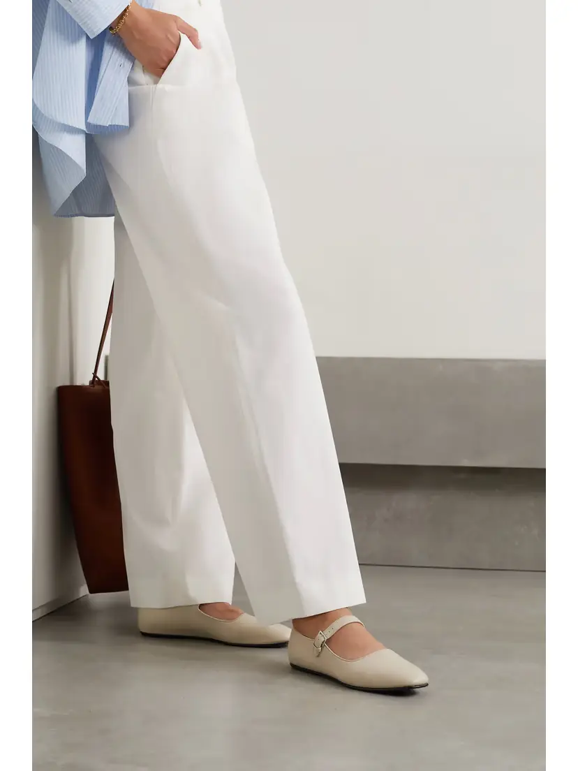 The Row Ava Leather Mary Jane Ballet Flats | Thumbnail 2 The Row Ava Leather Mary Jane Ballet Flats | Thumbnail 2