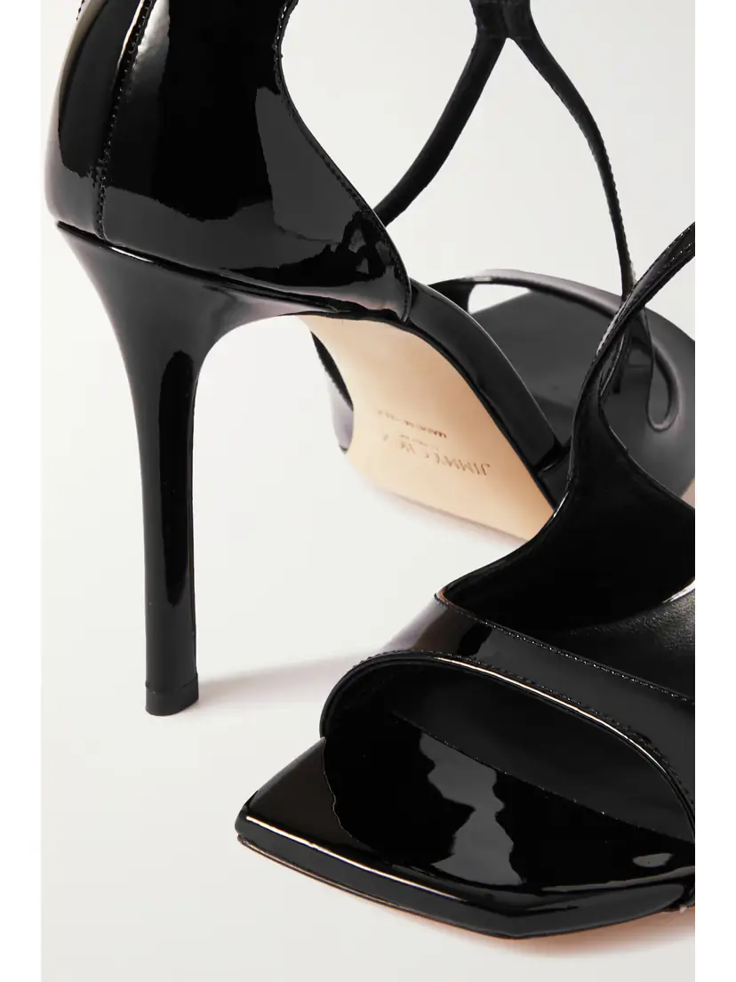 Jimmy Choo Azia 95 Patent-leather Sandals | Thumbnail 4 Jimmy Choo Azia 95 Patent-leather Sandals | Thumbnail 4