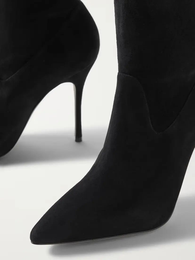 Manolo Blahnik Pascalarehi 105 Suede Over-the-knee Boots | Thumbnail 4 Manolo Blahnik Pascalarehi 105 Suede Over-the-knee Boots | Thumbnail 4