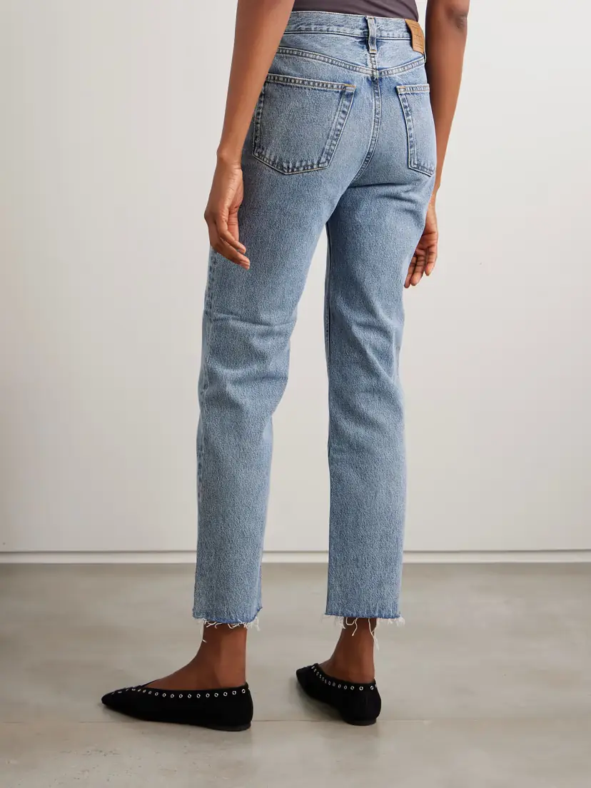 TOTEME + Net Sustain Classic Cut High-rise Straight-leg Organic Jeans | Thumbnail 4 TOTEME + Net Sustain Classic Cut High-rise Straight-leg Organic Jeans | Thumbnail 4