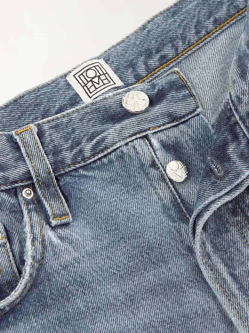 TOTEME + Net Sustain Classic Cut High-rise Straight-leg Organic Jeans | Thumbnail 5 TOTEME + Net Sustain Classic Cut High-rise Straight-leg Organic Jeans | Thumbnail 5