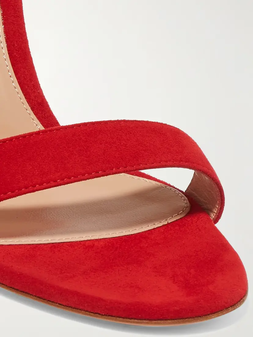 Gianvito Rossi Portofino 85 Suede Sandals | Thumbnail 4