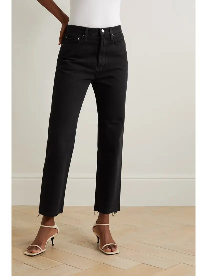 TOTEME Classic Cut High-rise Straight-leg Organic Jeans | Thumbnail 4 TOTEME Classic Cut High-rise Straight-leg Organic Jeans | Thumbnail 4
