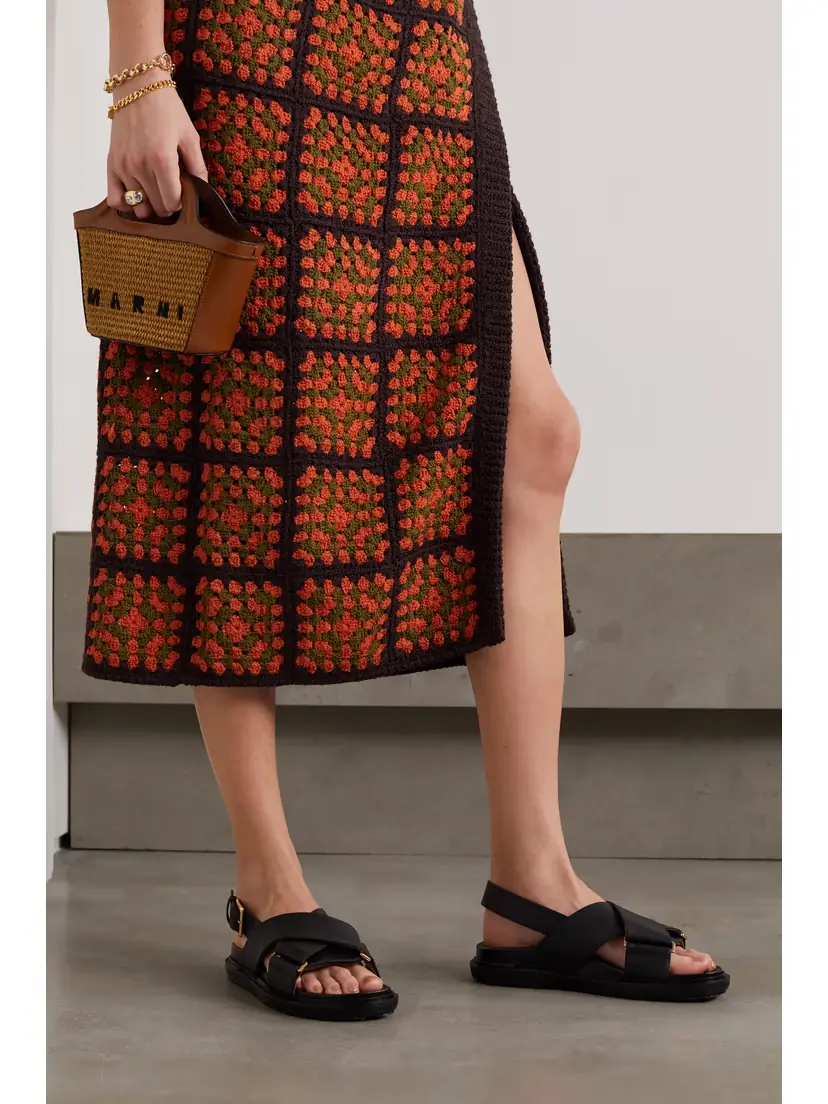 Marni Fussbett Leather Slingback Sandals | Thumbnail 2 Marni Fussbett Leather Slingback Sandals | Thumbnail 2