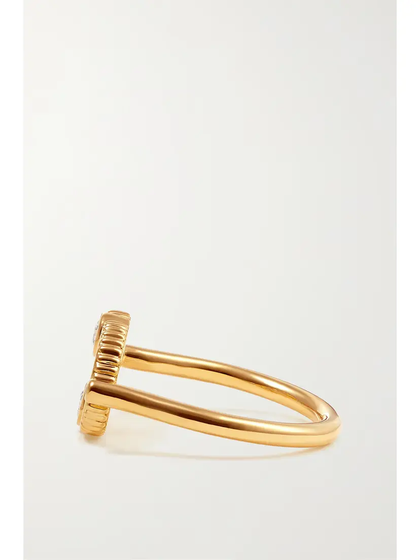 Viltier Magnetic 18-karat Gold, Lapis Lazuli And Diamond Ring | Thumbnail 5