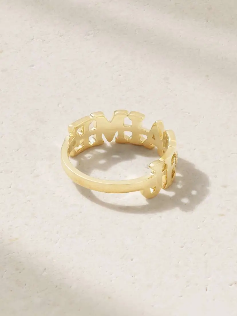 Yvonne Léon Je T'aime 9-karat Gold Diamond Ring | Thumbnail 3