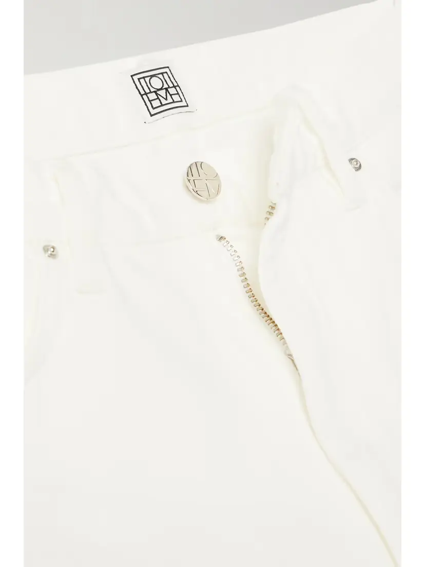 TOTEME + Net Sustain Twisted Seam High-rise Straight-leg Organic Jeans | Thumbnail 5