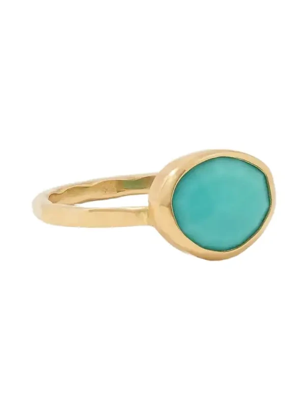 14-karat Recycled Gold Turquoise Ring 14-karat Recycled Gold Turquoise Ring