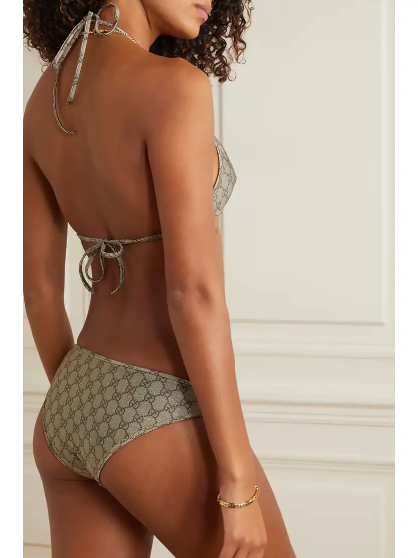 Gucci Embellished Printed Bikini | Thumbnail 3