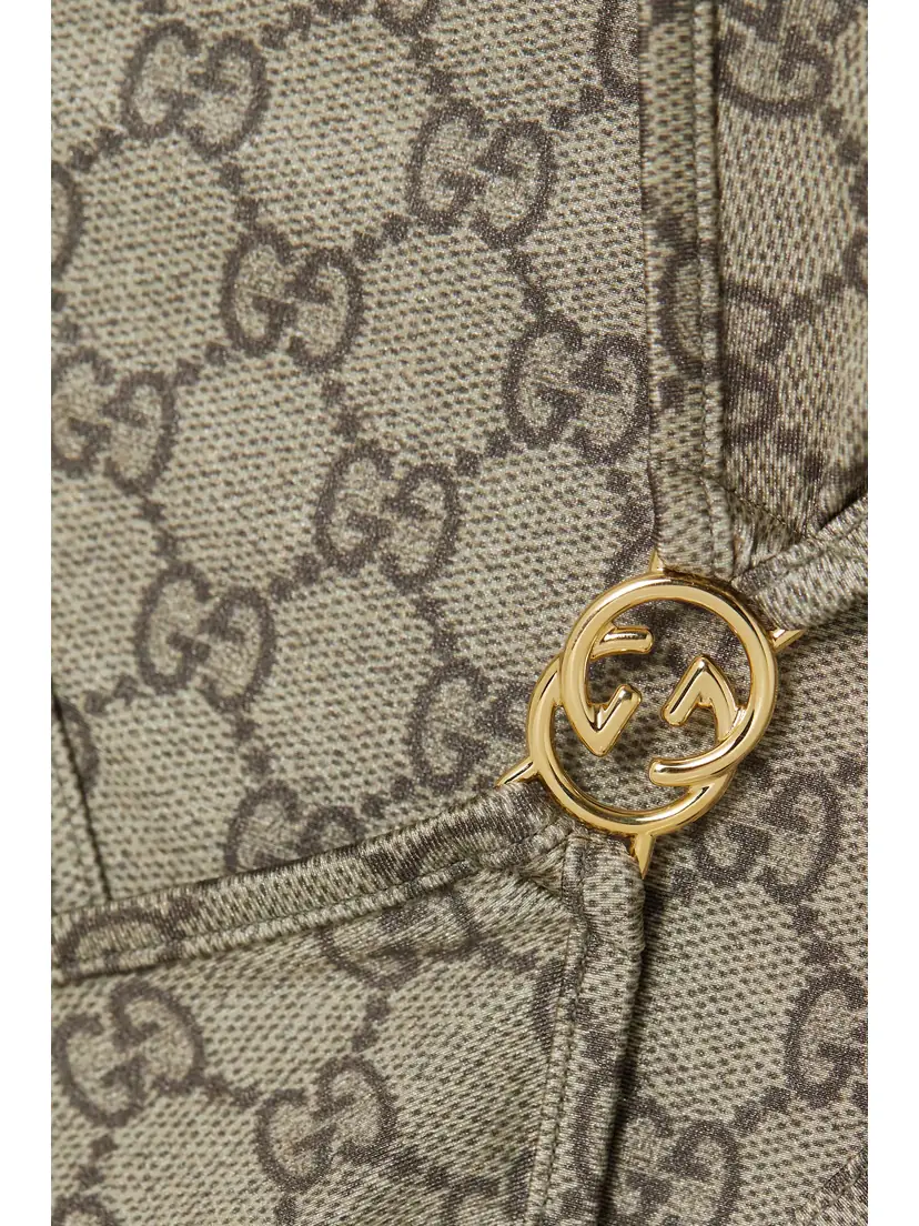 Gucci Embellished Printed Bikini | Thumbnail 4