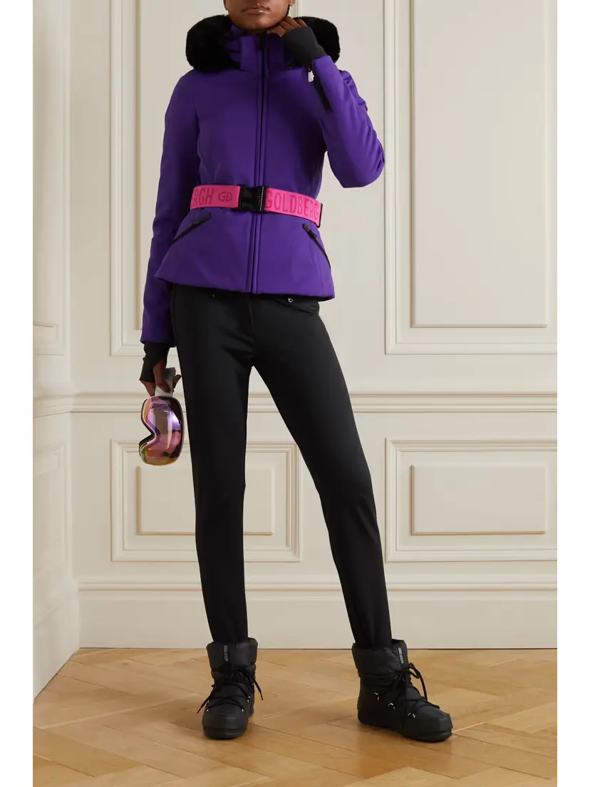 Goldbergh Paris Belted Stretch-shell Stirrup Ski Pants | Thumbnail 2 Goldbergh Paris Belted Stretch-shell Stirrup Ski Pants | Thumbnail 2