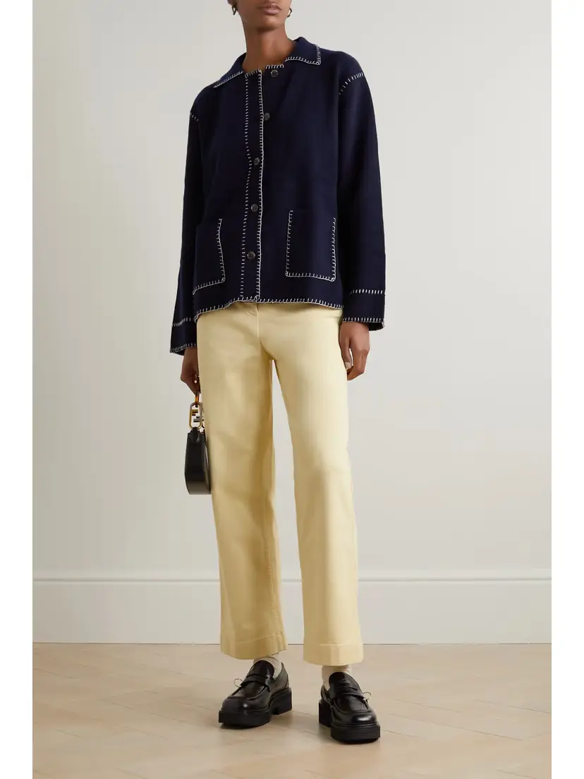 Loro Piana Cloutier Cotton-blend Twill Straight-leg Pants | Thumbnail 2