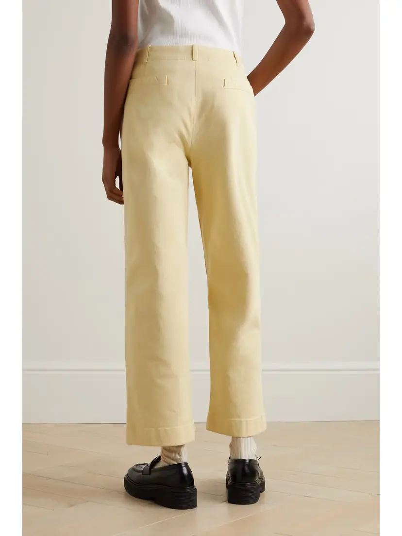 Loro Piana Cloutier Cotton-blend Twill Straight-leg Pants | Thumbnail 4