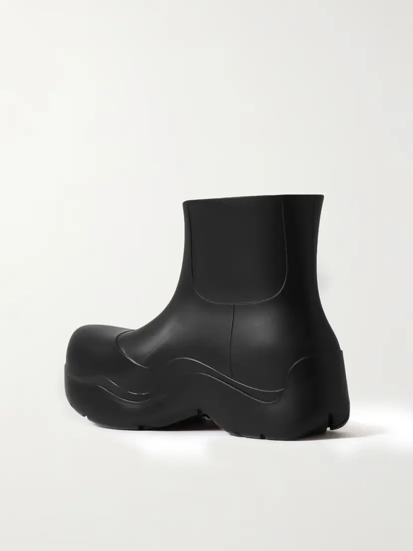 Bottega Veneta Rubber Rain Boots | Thumbnail 3 Bottega Veneta Rubber Rain Boots | Thumbnail 3