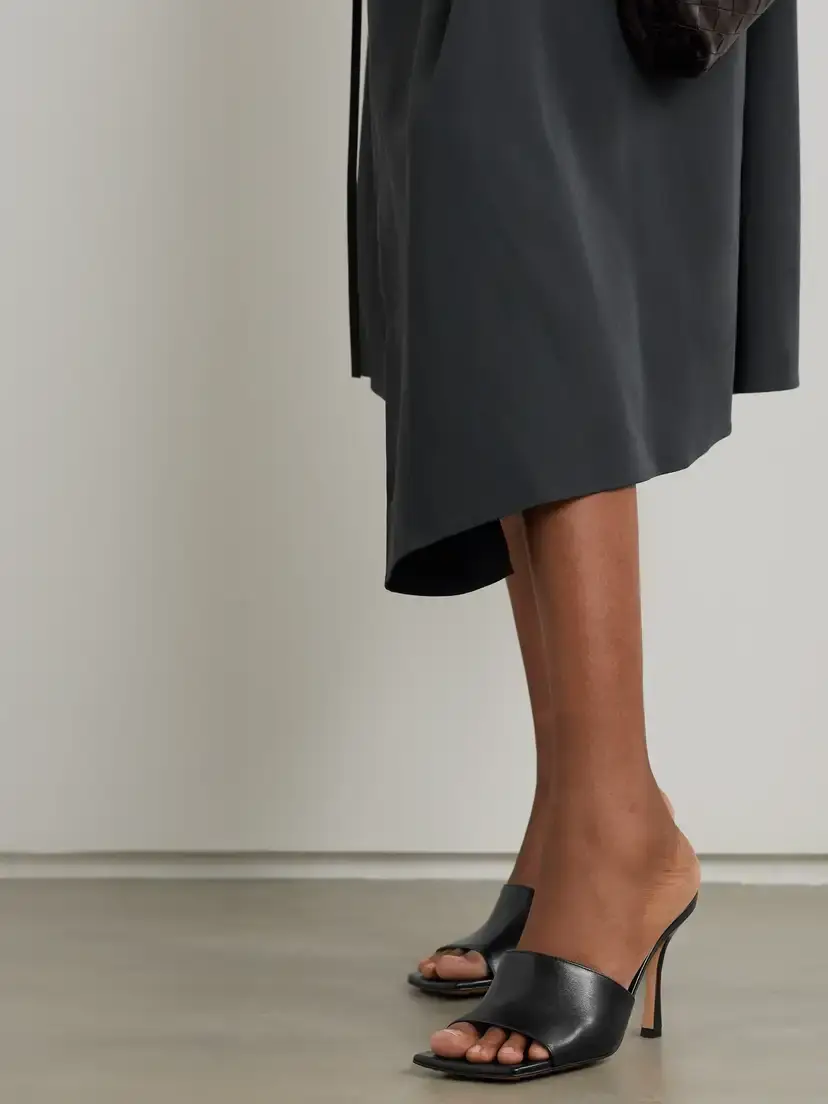 Bottega Veneta Leather Mules | Thumbnail 2 Bottega Veneta Leather Mules | Thumbnail 2