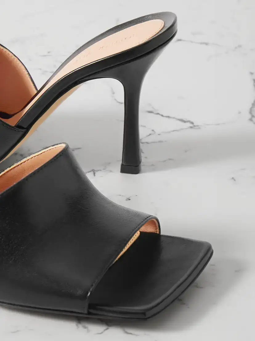 Bottega Veneta Leather Mules | Thumbnail 4 Bottega Veneta Leather Mules | Thumbnail 4