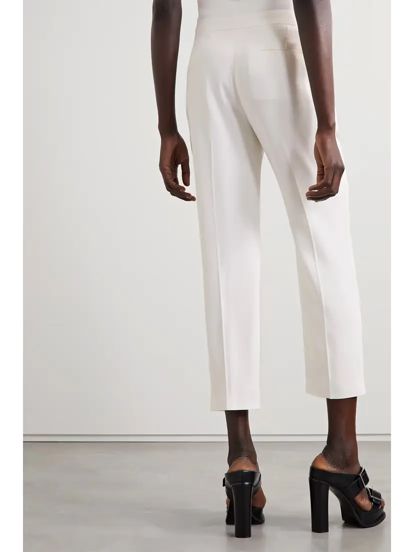 Alexander McQueen Crepe Straight-leg Pants | Thumbnail 3