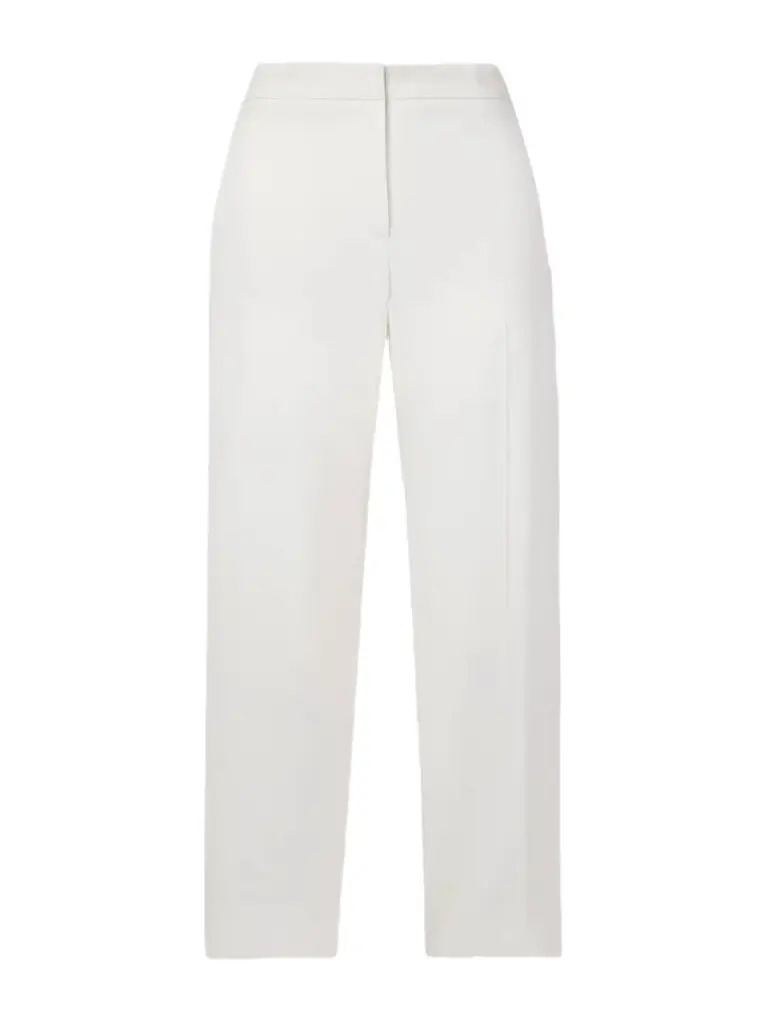 McQueen Crepe Straight-leg Pants | Image 1 McQueen Crepe Straight-leg Pants | Image 1