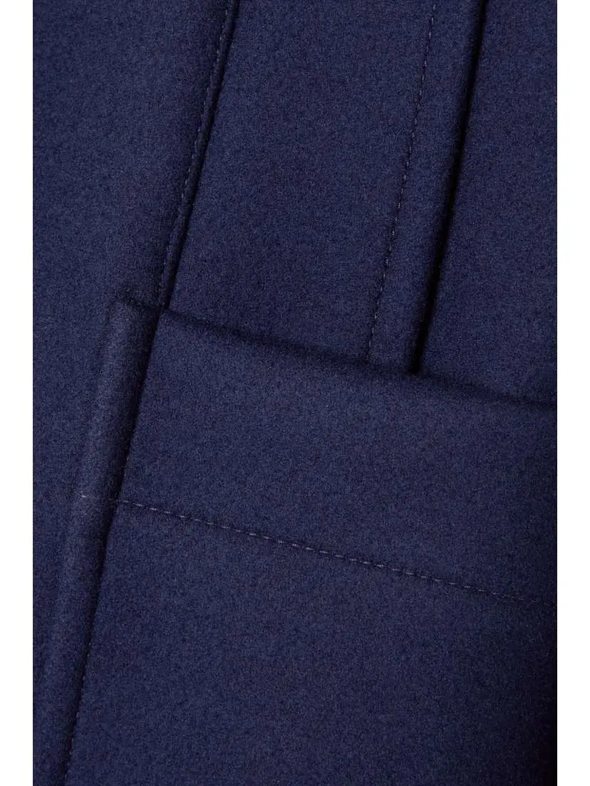 Bottega Veneta Double-breasted Paneled Wool-blend Felt Coat | Thumbnail 5 Bottega Veneta Double-breasted Paneled Wool-blend Felt Coat | Thumbnail 5
