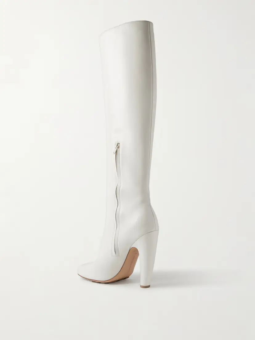 Bottega Veneta Veneta Leather Knee Boots | Thumbnail 3 Bottega Veneta Veneta Leather Knee Boots | Thumbnail 3