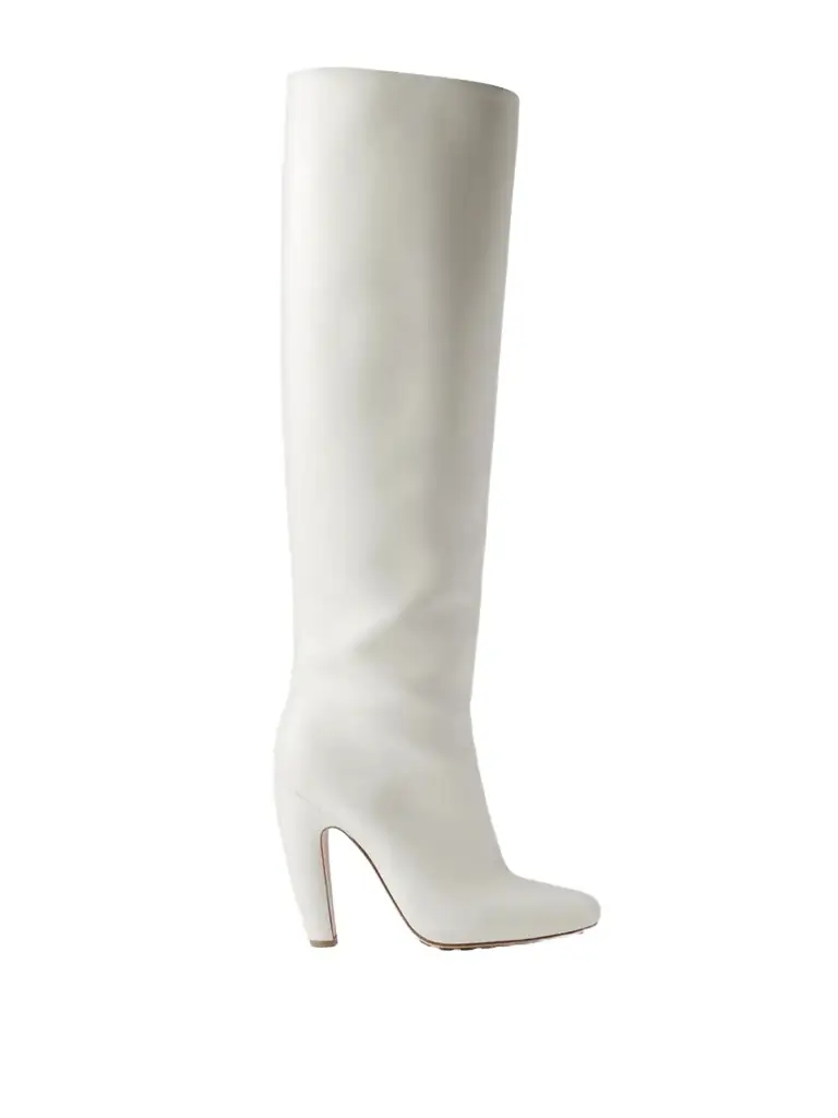 Veneta Leather Knee Boots